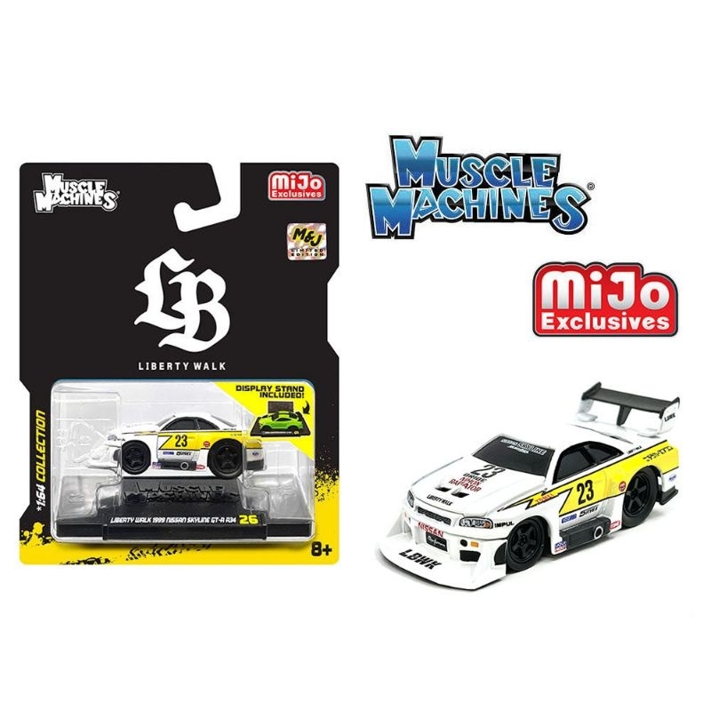 Jual Muscle Machines LBWK Nissan Skyline GTR R34 LB-Super Silhouette ...