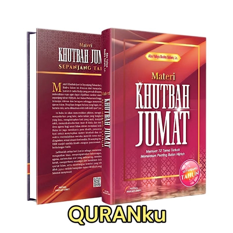 Jual 𝗠𝗔𝗧𝗘𝗥𝗜 𝗞𝗛𝗨𝗧𝗕𝗔𝗛 𝗝𝗨𝗠𝗔𝗧 𝗦𝗲𝗽𝗮𝗻𝗷𝗮𝗻𝗴 𝗧𝗮𝗵𝘂𝗻 - Abu Yahya Badru Salam, Lc ...