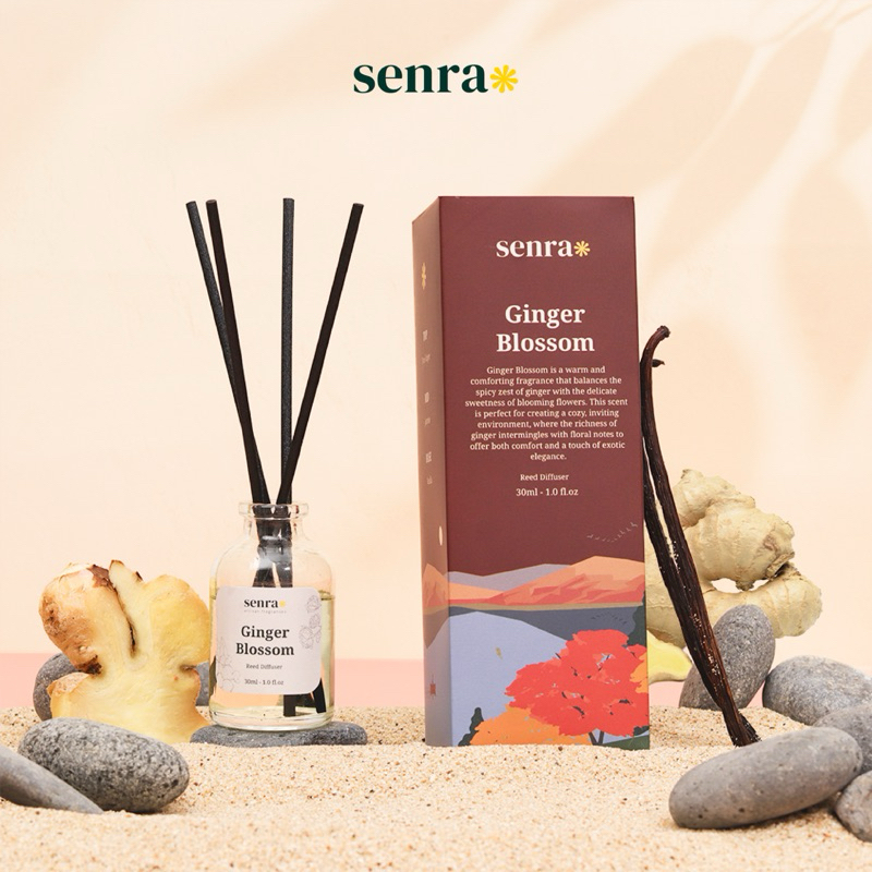 Jual Senra Reed Diffuser - Ginger Blossom (Artisan Home Fragnance ...