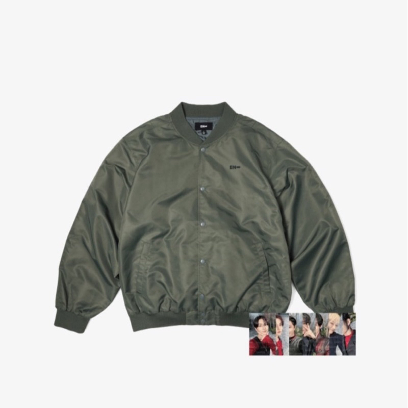 Jual [BOOKED] ENHYPEN WALK THE LINE OFFICIAL MERCH STADIUM JACKET ...