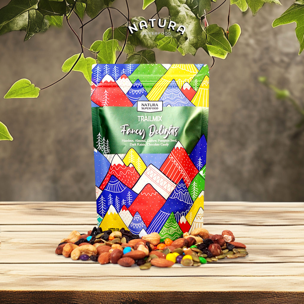 Jual Trail Mix Fancy Delight - 120 Gr Almond / Cashew / Hazelnut ...