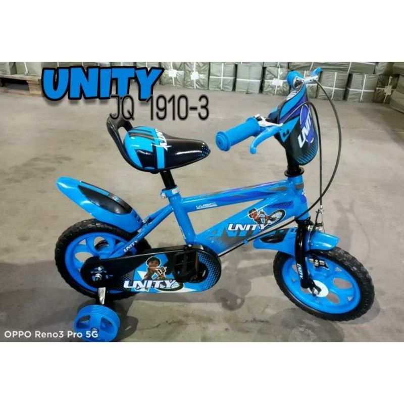 Jual Sepeda Anak BMX 12 Inch Unity Tayo Bus Rainbow Ban Eva | Shopee ...