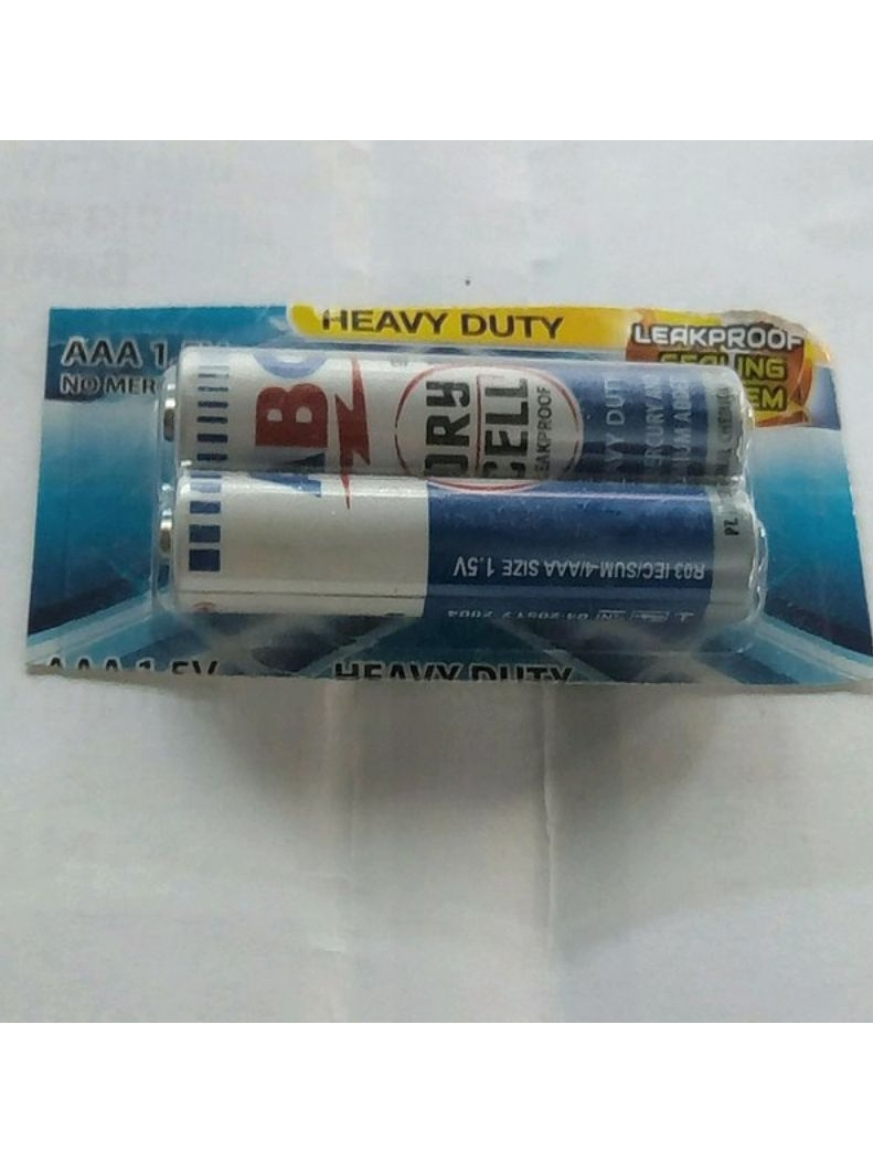 Jual BATERAI ABC BIRU AA R06/AAA R03/TANGGUNG R 14/BESAR R20 ABC ...