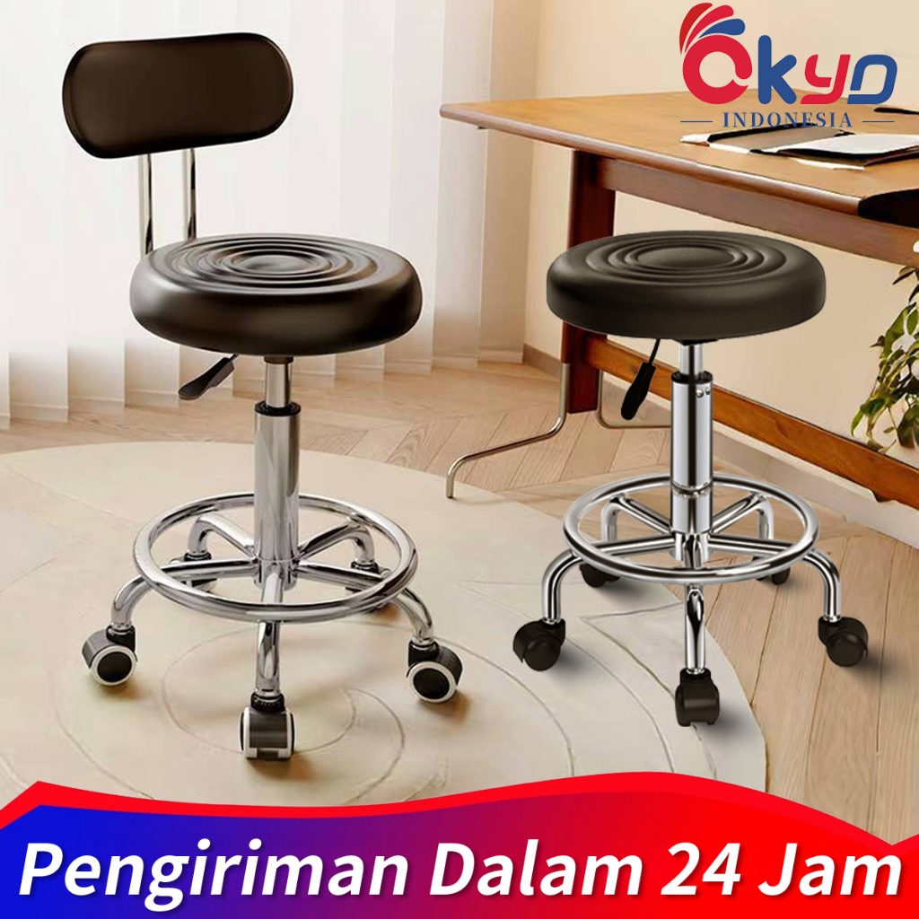 Jual Kursi Bar Kursi /Putar Kursi/ Salon Kursi/ Hidrolik Dengan Roda ...