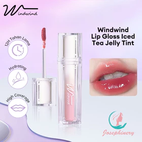 JO Windwind Lip Gloss Moisturizing Iced Tea Jelly Tint Lipstik Glossy Water Mirror Tahan Air