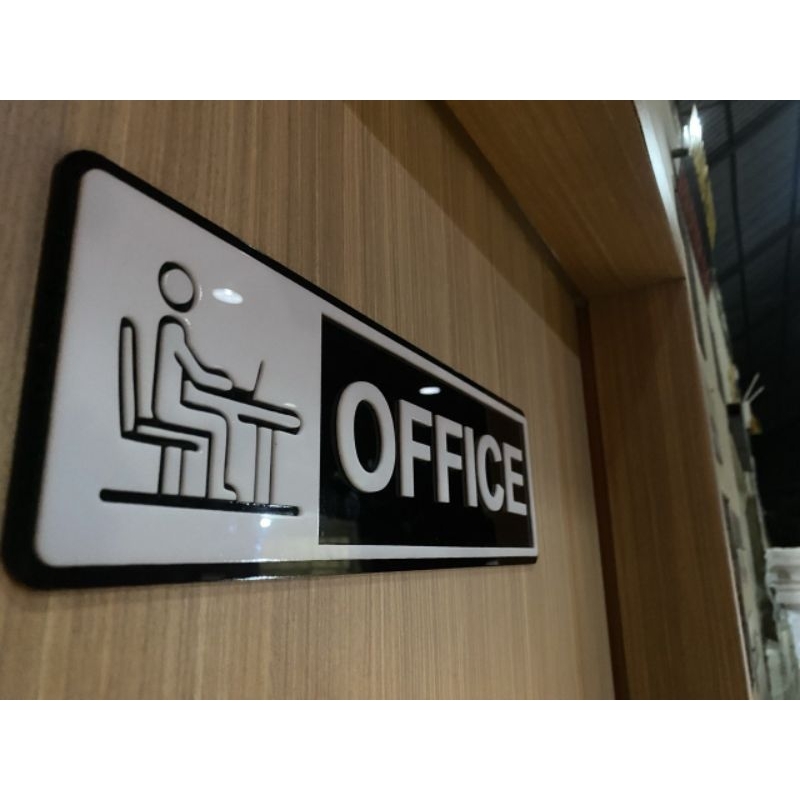 Jual SignBoard Ruangan/ Papan nama Ruangan/ Sign Akrilik Custom ...