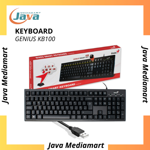 Jual Keyboard Genius KB100 Smart Keyboard | Shopee Indonesia