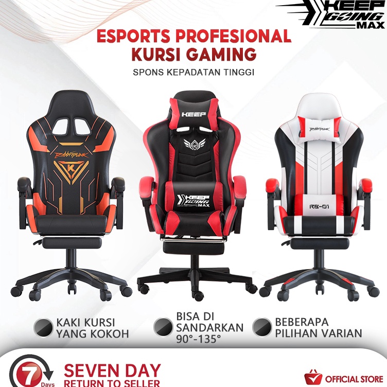 Jual KODE S7M Keep Going Max Kursi Gaming Gaming Chair Kursi Santai
