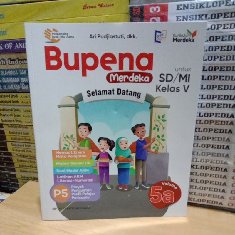 Jual Buku Original BUPENA 5A SD Kelas 5 Kurikulum Merdeka Print dig ...
