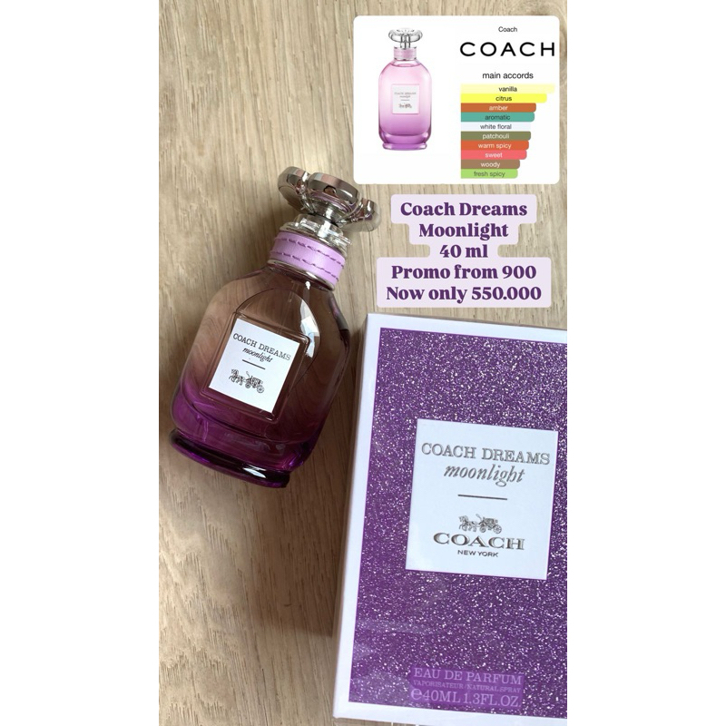 Jual COACH DREAMS MOONLIGHT EDP | Shopee Indonesia