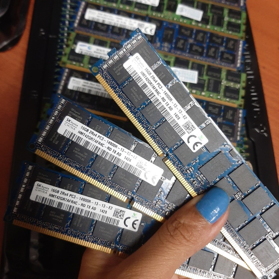Barrette RAM Serveur 16 Go DDR3 PC3-14900R ECC RDIMM - A-Tech, 1866MHz