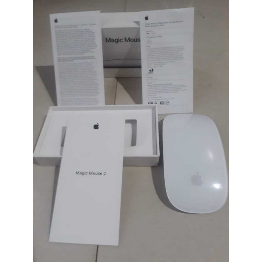 Jual Magic Mouse Gen 2 Original Apple (Second) | Shopee Indonesia