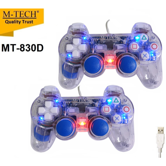 Jual M-Tech Gamepad / Joystick Double USB MT-830D | Shopee Indonesia