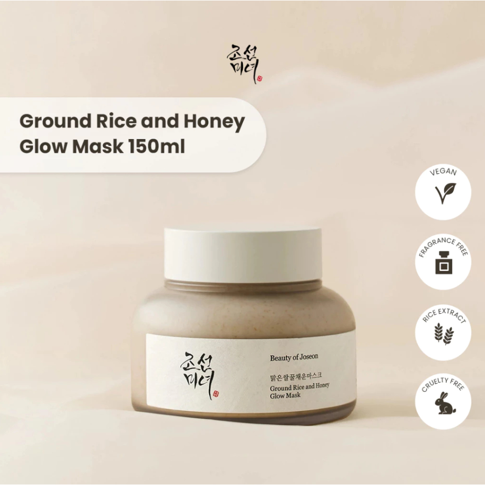 Jual BEAUTY OF JOSEON Ground Rice And Honey Glow Mask 150ml Shopee 
