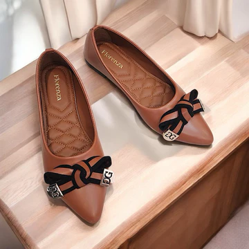 FLORENZAshoes Flat Shoes Flatshoes Wanita FZ01 Sepatu Kerja Wanita Sepatu Wanita Flatshoes