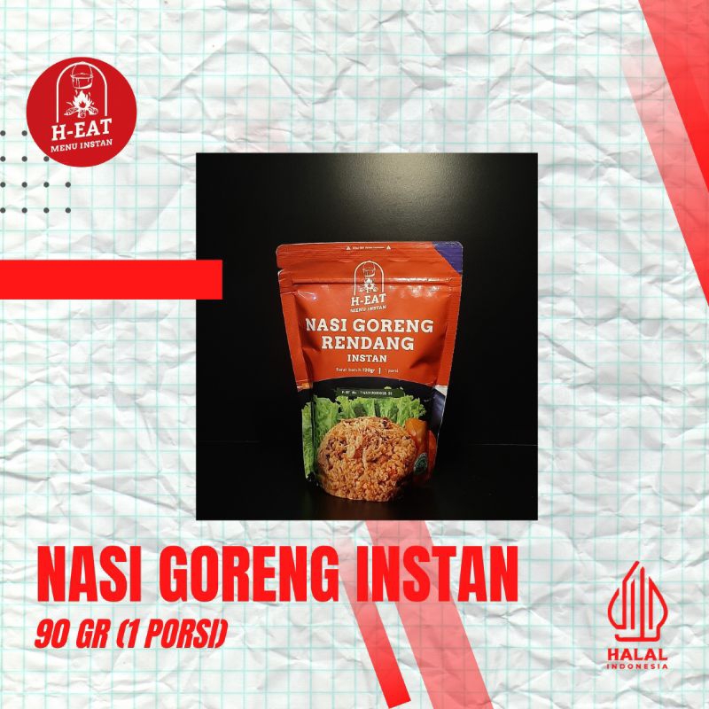 Jual Nasi Goreng Rendang Instan 90 gr (1 Porsi) | Shopee Indonesia