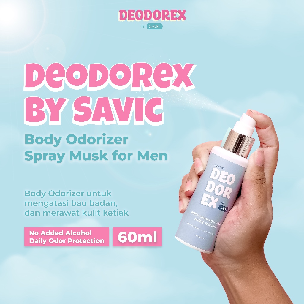 Jual Savic Deodorex Musk - Body Odorizer Spray Deodorant Tubuh Bau ...