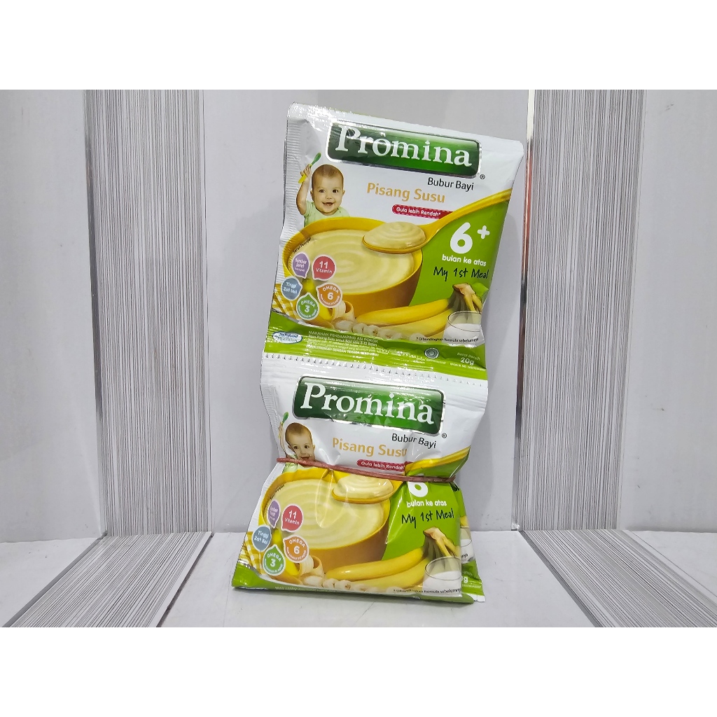 Jual Promina Bubur Bayi 6+ Renceng 20g x 8 Sachet | Shopee Indonesia