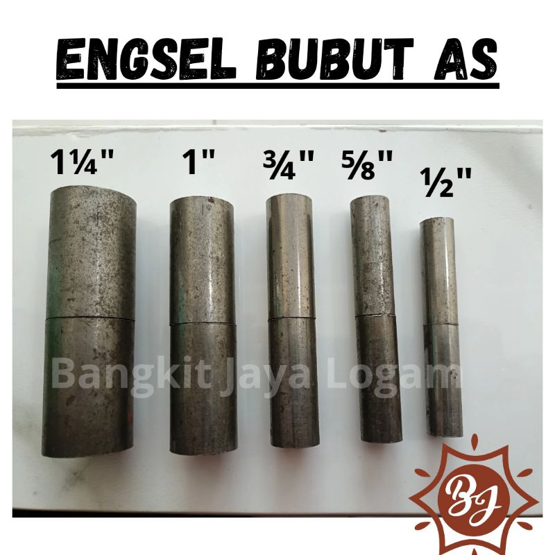 Jual Engsel Bubut As Ukuran 1/2