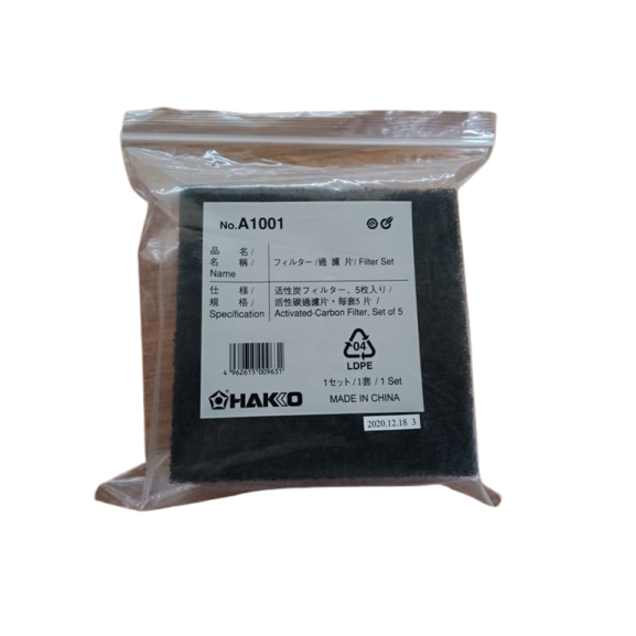 Jual (Khusus BATAM) HAKKO A1001 Activated Carbon Filter (5 Pcs ...