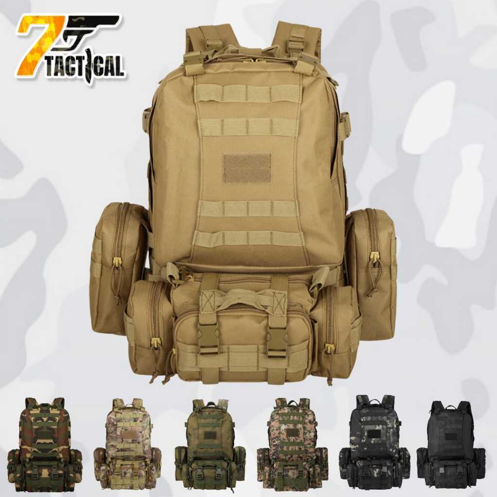 Jual Tas ransel pria 50 Liter tas ransel 4 in 1 camping tas ransel pria ...