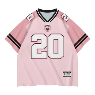 FORCEFIT Jersey Casual Number 20 / Jersey Olahraga / Jersey Perempuan / Jersey Streetwear / Retro ‎/ Vintage