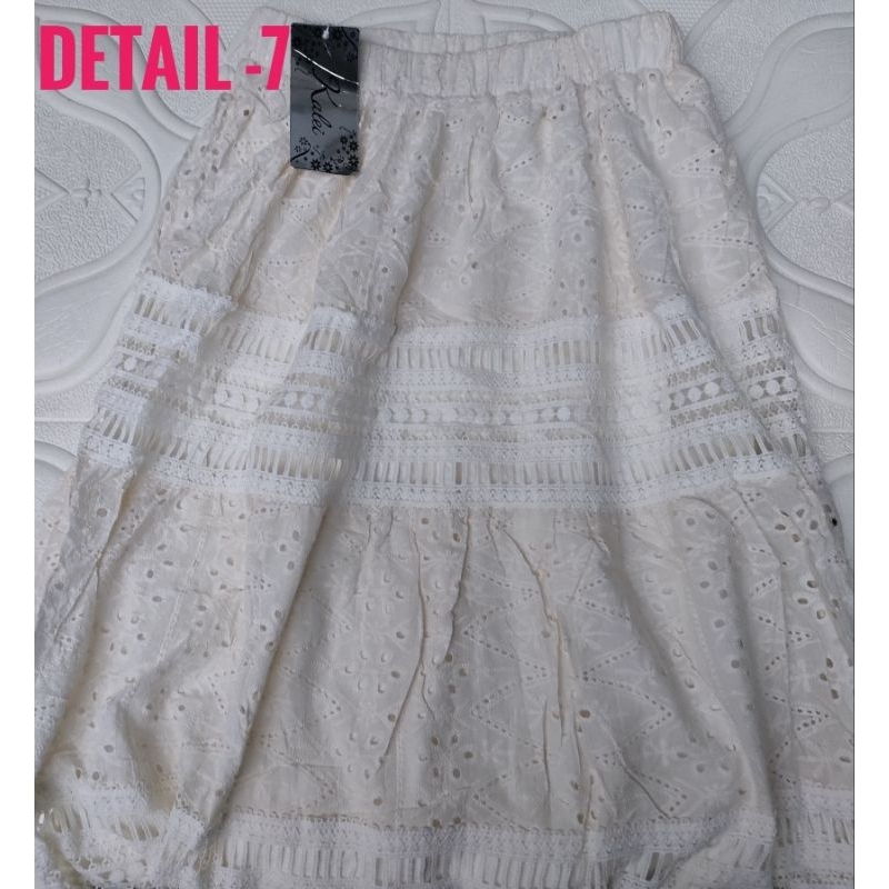 Jual ROK KATBOL KATUN BORDIR IMPORT PREMIUM TERBARU | Shopee Indonesia