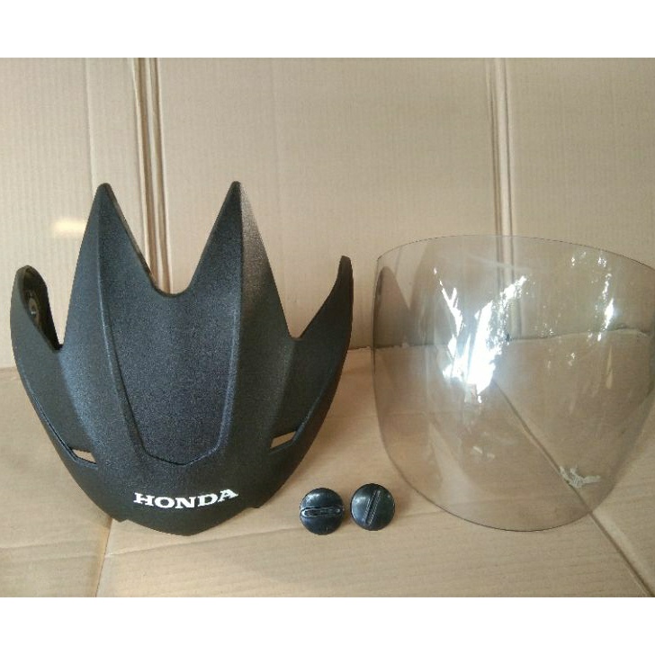 Jual FANTASTIS Topi helm set kaca dan baut Trx3 Hmj1 Original AHM ...
