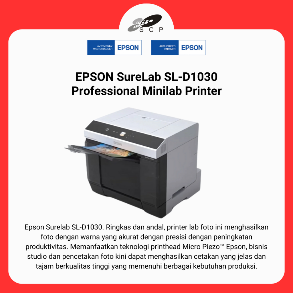 Jual EPSON SureLab SL-D1030 Professional Minilab Printer | Shopee Indonesia