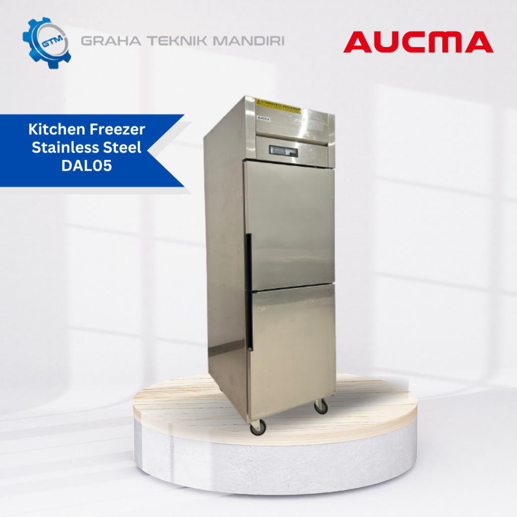 Jual Aucma Kitchen Freezer Stainless Steel DALO5 (EX DISPLAY) | Shopee ...