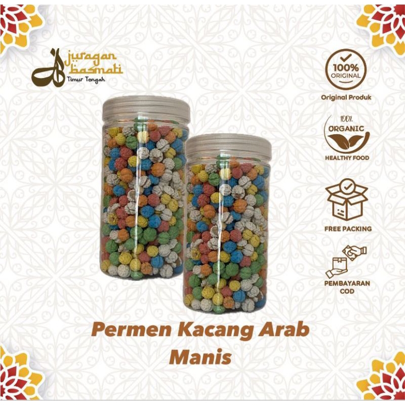 Jual Permen Kacang Arab Manis Toples | Shopee Indonesia