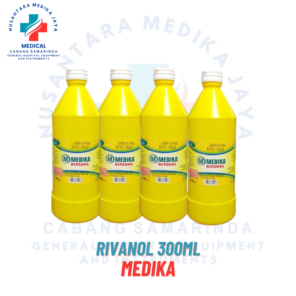 Jual Rivanol 100ml dan 300ml Medika Satuan FOOD GRADE | Shopee Indonesia