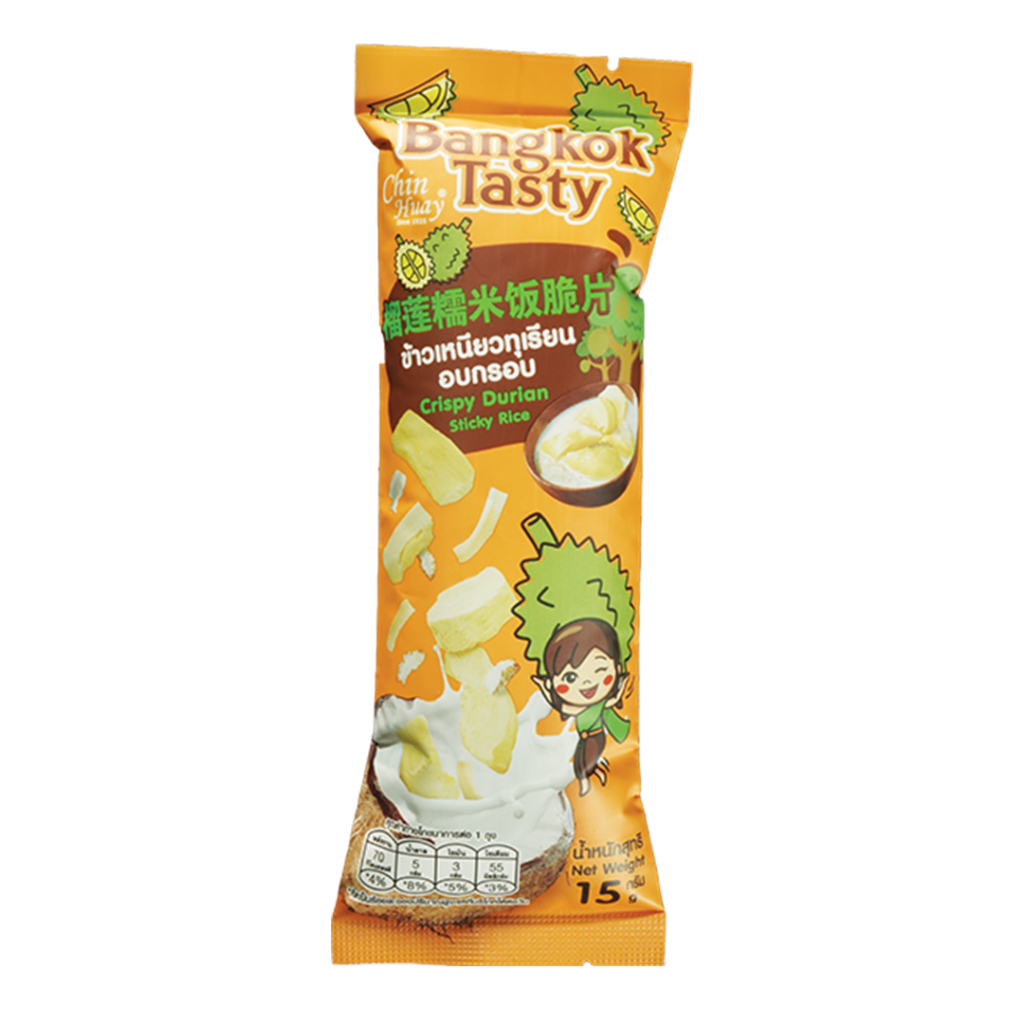 Jual CRISPY DURIAN STICKY RICE 15GR X 12PCS | Shopee Indonesia