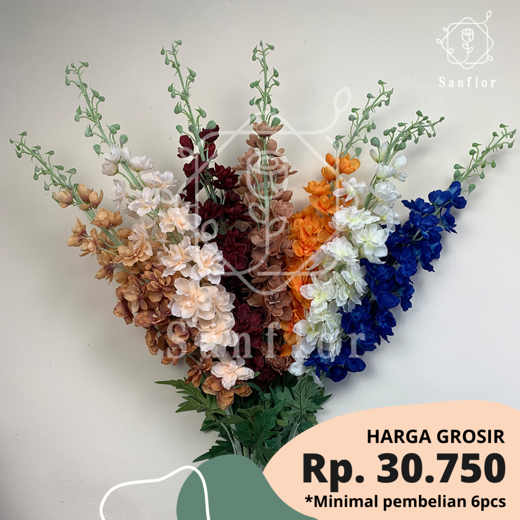 Jual MATTHIOLA INCANA HOARY STOCK JUMBO/ARTIFICIAL FLOWER/ BUNGA BUATAN ...
