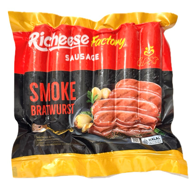 Jual Richeese Sosis Ayam Smoke Bratwurst 360g | Shopee Indonesia