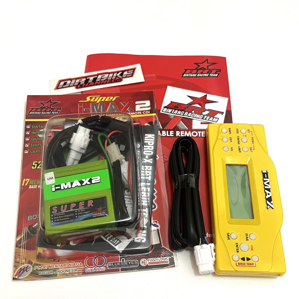 Jual CDI BRT IMAX 2 SUPER 52 STEP + KABEL USB REMOTE TIGER SHOGUN 110 ...
