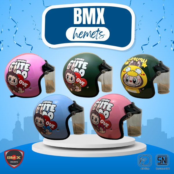 Jual LIMITED EDITION HELM LABUBU | BOGO VERSION | Shopee Indonesia