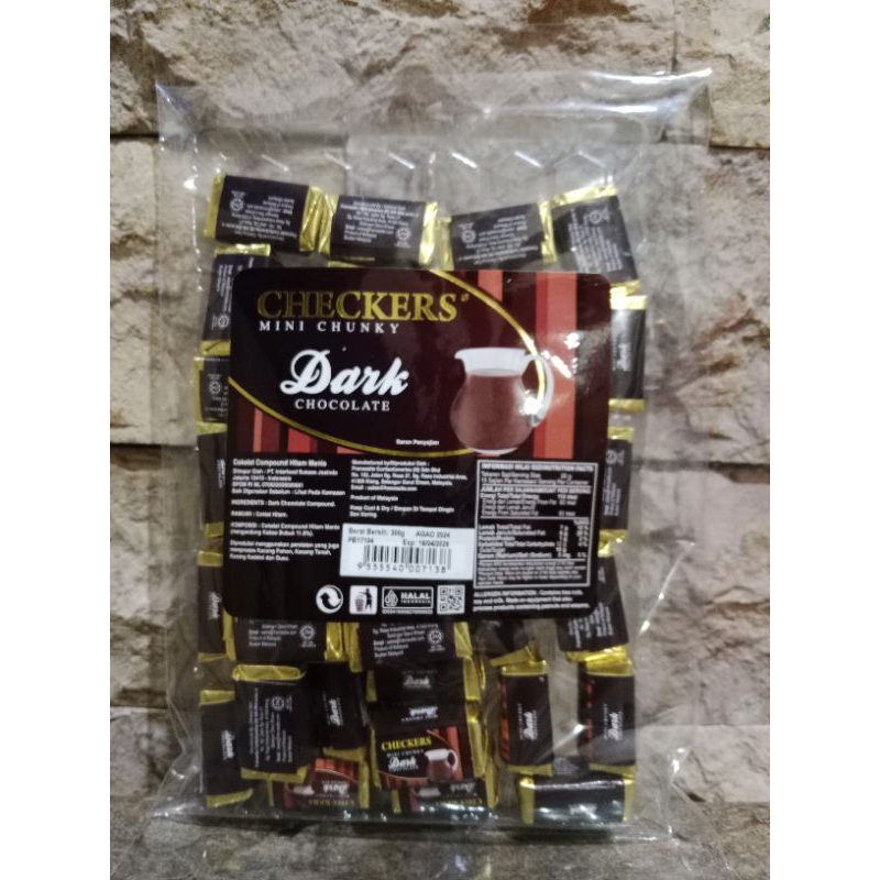 Jual Checkers Mini Chuncky 300 gram (isi 40 pcs) | Shopee Indonesia