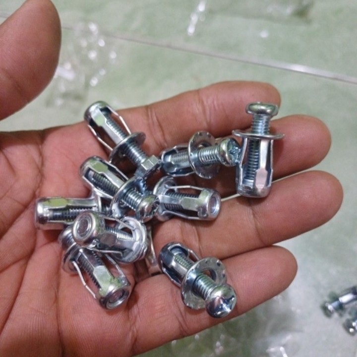 Jual Jack Nut - Rivet Plat Metal Mur Baut Drat Sekrup Fisher M4 M5 M6 ...