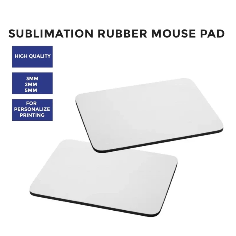 Jual MOUSE PAD POLOS 18X22 MOUSEPAD ALAS MOUSE KANTOR GAME ANTI SLIP ...