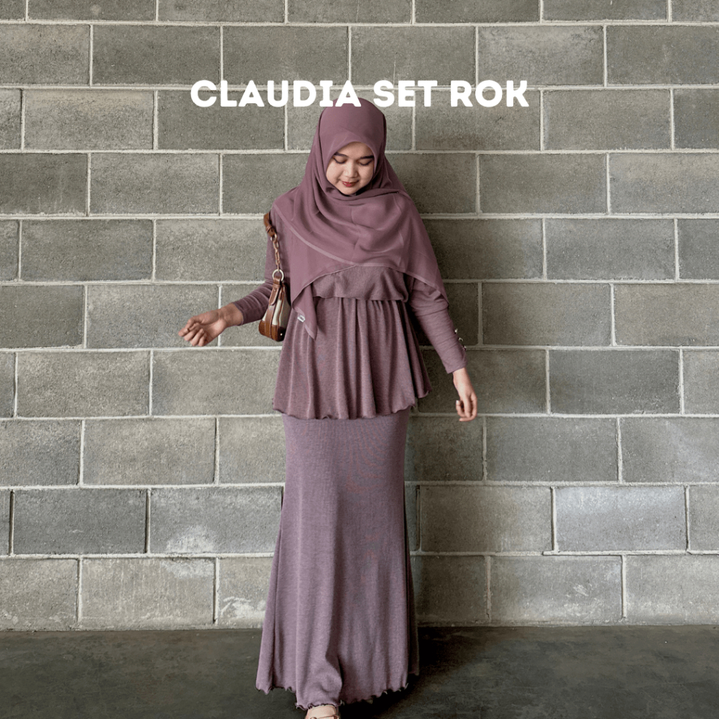 Jual Claudia Set Rok by Risaniq- Setelan Rok Knit Kasual dan Daily ...