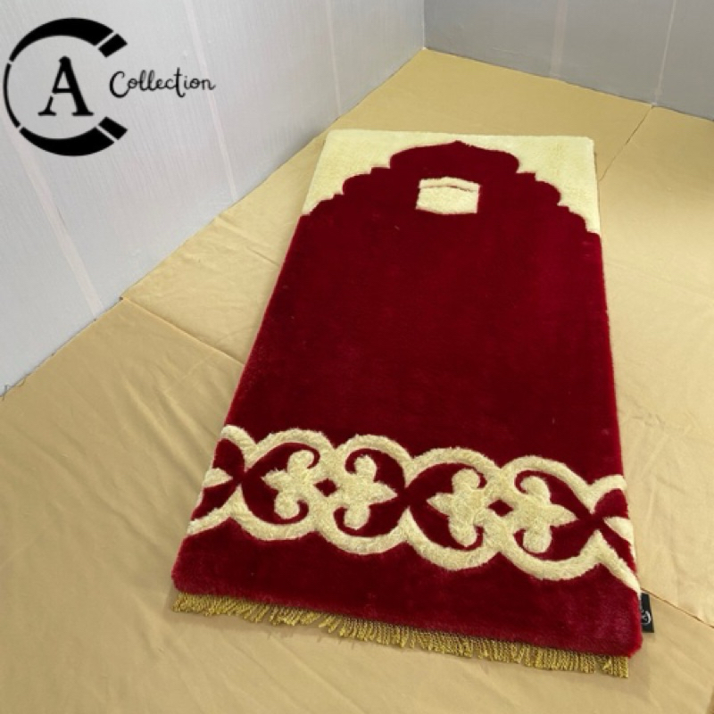 Jual Sajadah Tebal Sajadah Bulu Rasfur Isi Busa 2&3cm Motif Batik ...