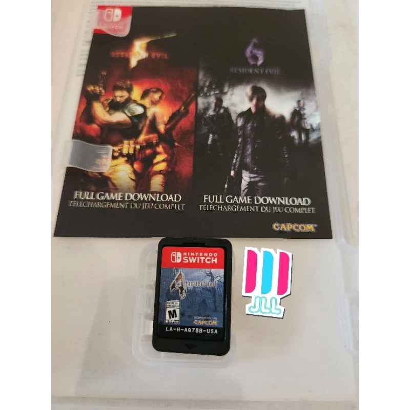 Jual Catridge Nintendo Switch Resident evil 4 cartridge mulus | Shopee ...