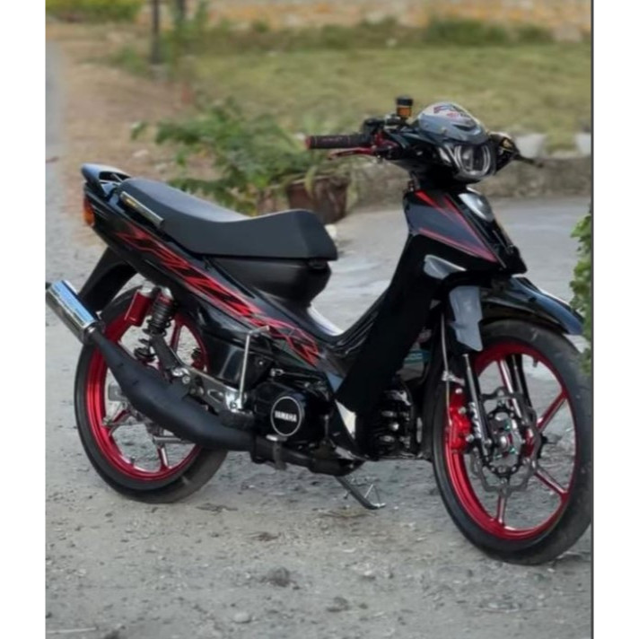 Jual STRIPING FIZ R CUSTOM 2004 RACING HITAM | Shopee Indonesia