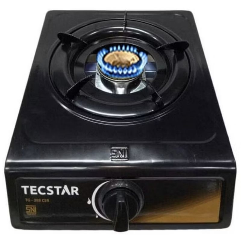 Jual Kompor Gas Tecstar Satu Tungku Dan Dua Tungku Api Biru | Shopee ...