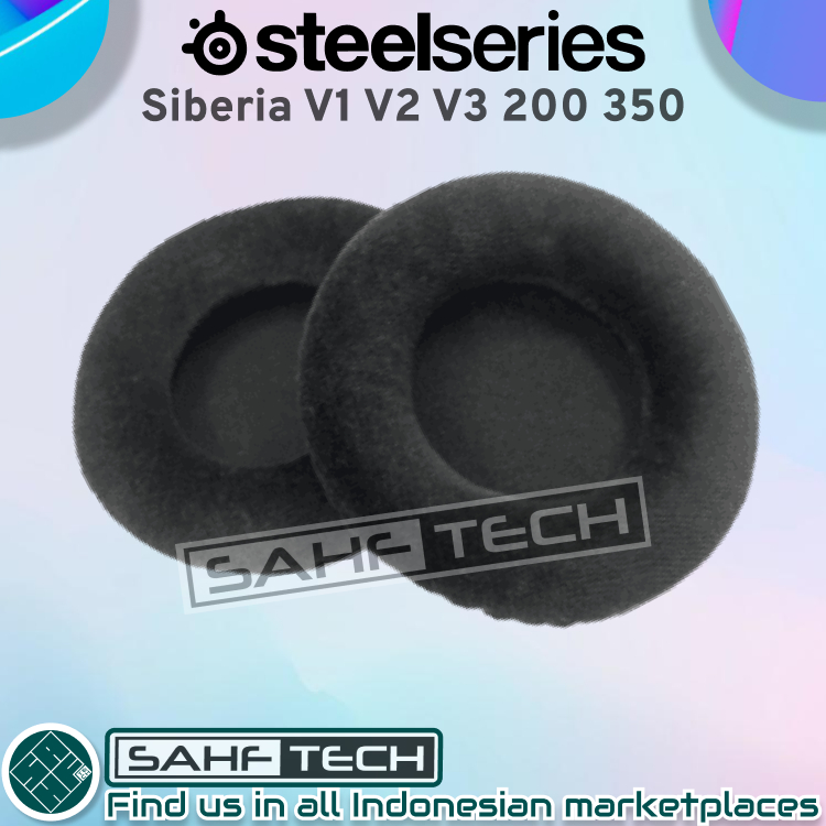 Jual Busa SteelSeries Siberia V1 V2 V3 100 200 350 Earpad Earcup