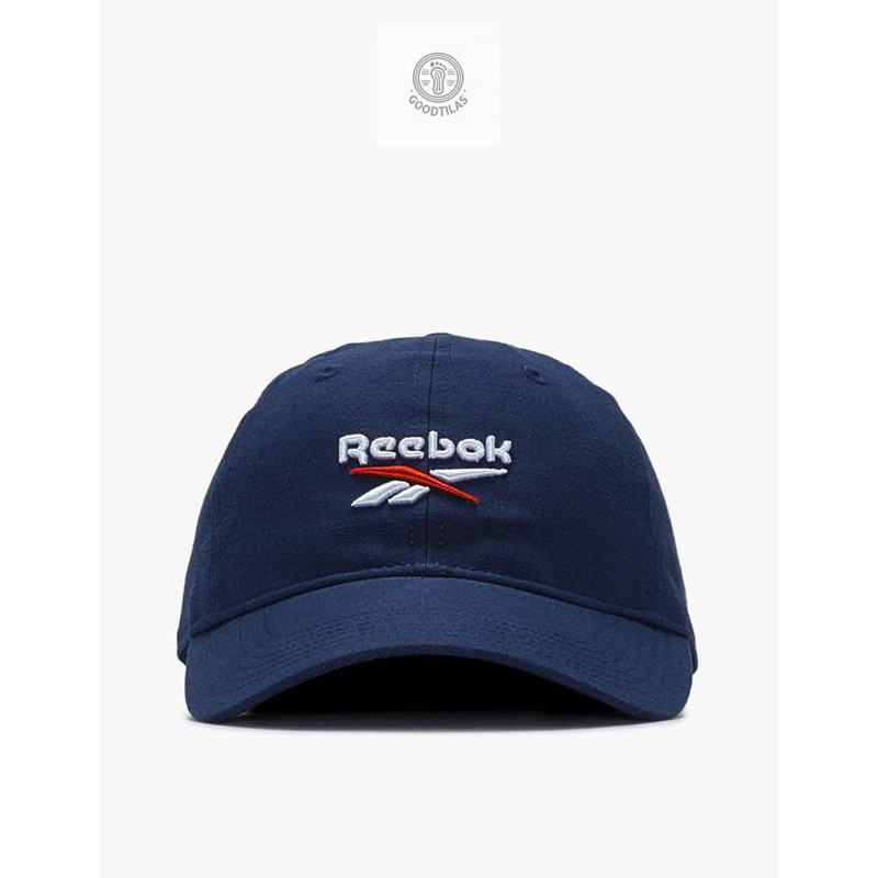 Jual Topi Cap Reebok Unisex Cap Original - Navy | Shopee Indonesia