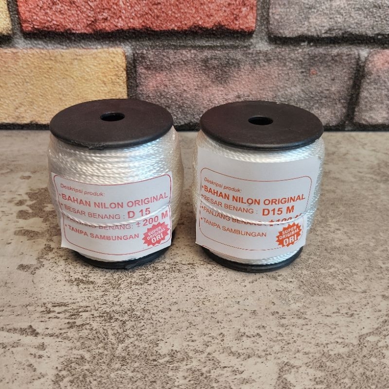 Jual benang nilon 100meter & 200meter | Shopee Indonesia