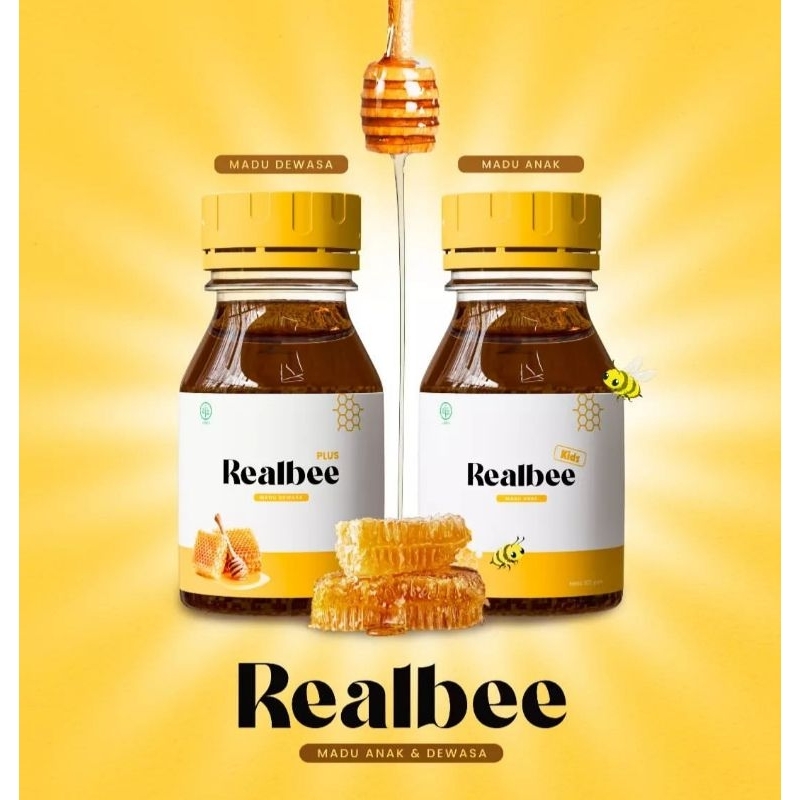 Jual MADU REALBEE PLUS & KIDS | MADU REALBEE DEWASA DAN ANAK | PRODUK ...