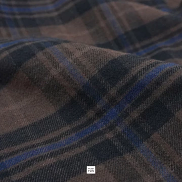 NUEFELT Kemeja Flanel Pria Lengan Panjang Hokkaido
